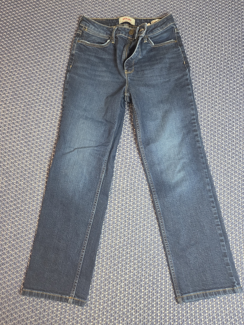 Wrangler Women’s Dark Blue Straight Leg Jeans #0343